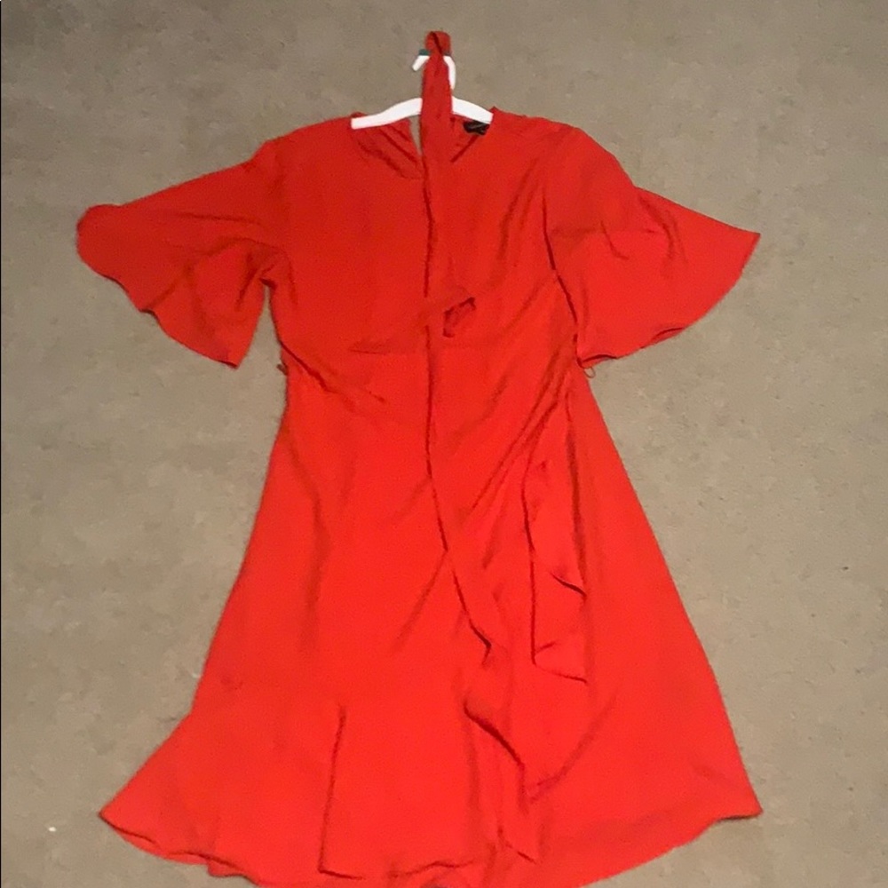 Red dress